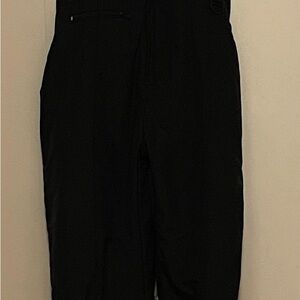 Women’s Black Nylon SkyGear Snow Bibs Large
